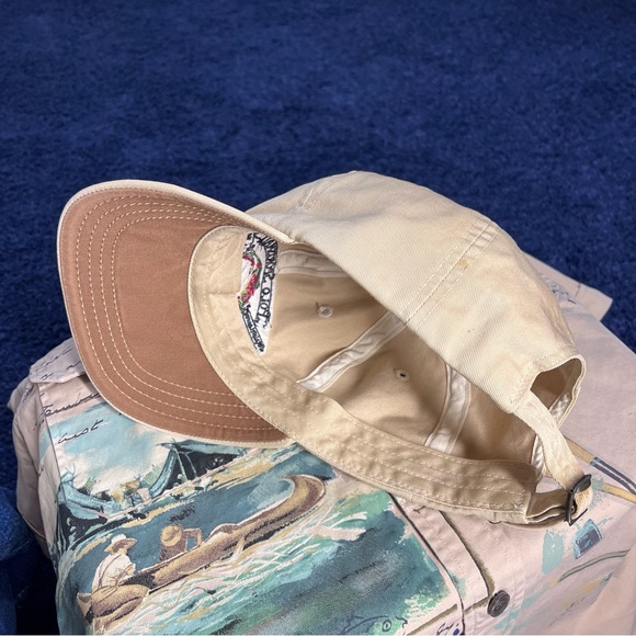 ‼️SOLD‼️ Vintage Polo Ralph Lauren Cap Hat Cut Throat Trout - Picture 10 of 11